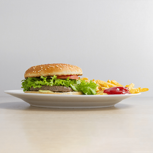 Cheeseburger Menü