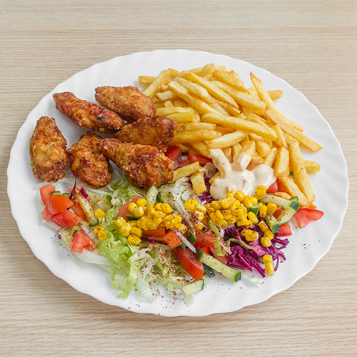Chicken Wings Menü