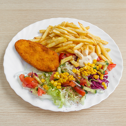 Schnitzel Teller