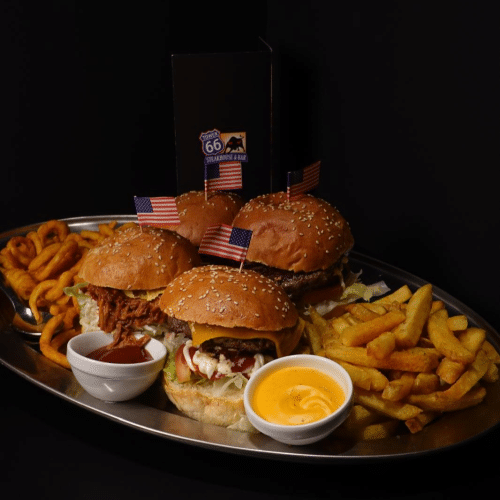 Top Burger Platte