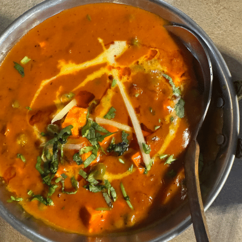 Matar paneer