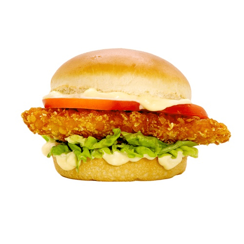 Crunchy Chickenburger Classic (halal)