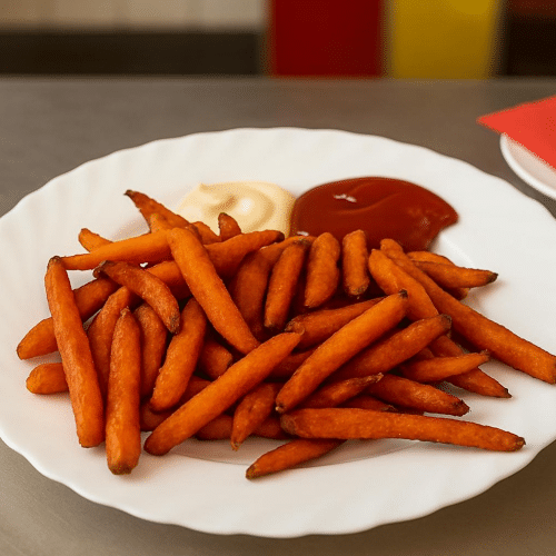 Süßkartoffelpommes