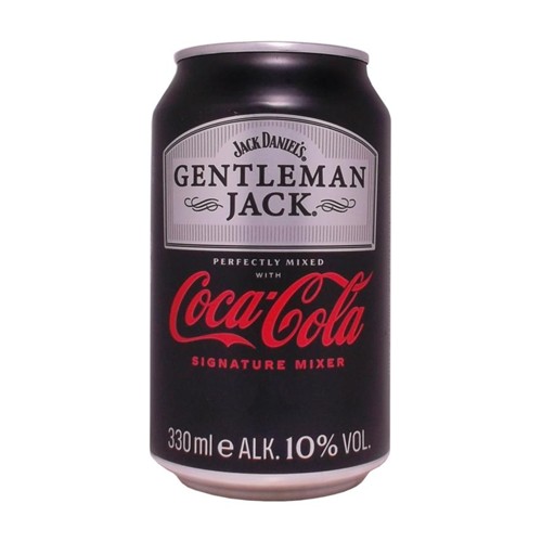 Jack Daniels Gentleman Jack mit Coca Cola 0.33l (EINWEG)