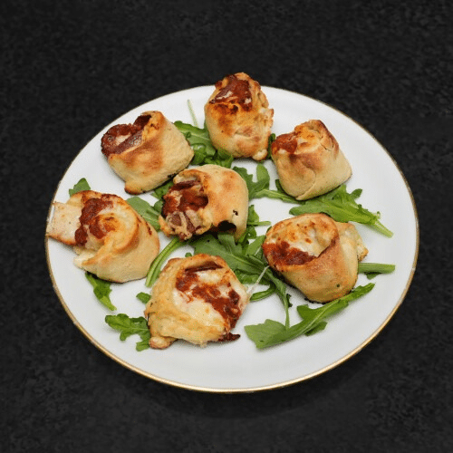 Pizzabrötchen mit Sucuk & Käse