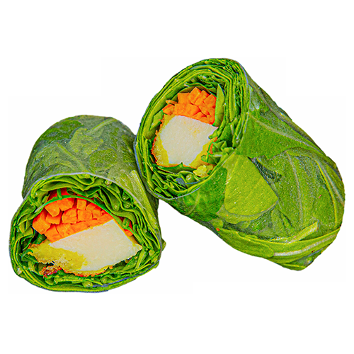 Rocket Crispy Chicken Summer Roll