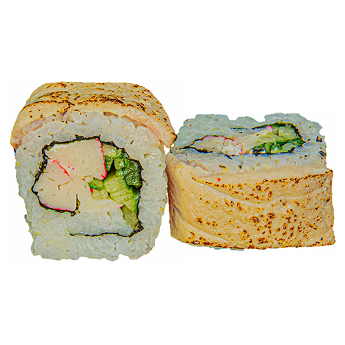 Flambierte Fiery Sunrise Roll