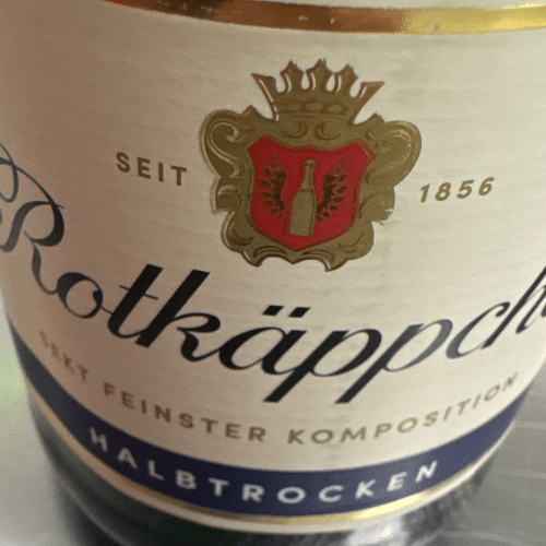 Rotkäppchen halbtrocken 0,75l
