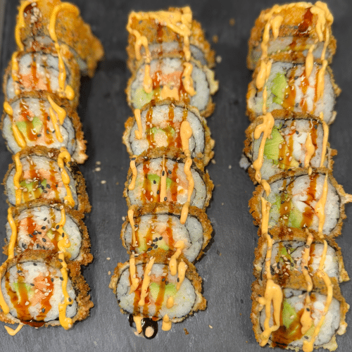 Crispy Garnelen Roll