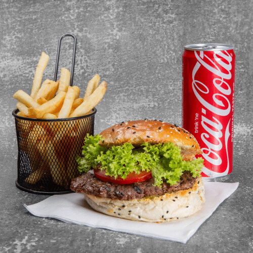 Boys Burger Menü