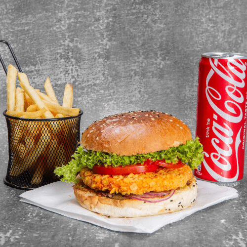Chicken Burger Menü