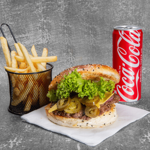 Mexican Burger Menü