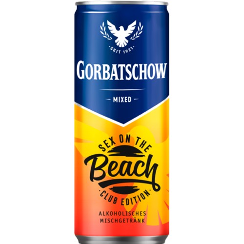 Gorbatshow Sex on the Beach 0.33l (EINWEG)