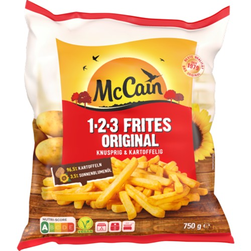 McCain 1.2.3 Frites Original 750g