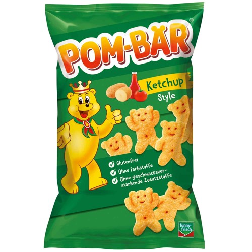 Pom-Bär Chips Ketchup Style 75g