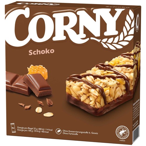 Corny Schoko 6 x 25g