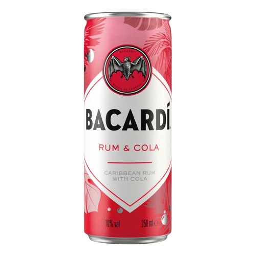 Bacardi Rum & Cola 0.25l (Einweg)