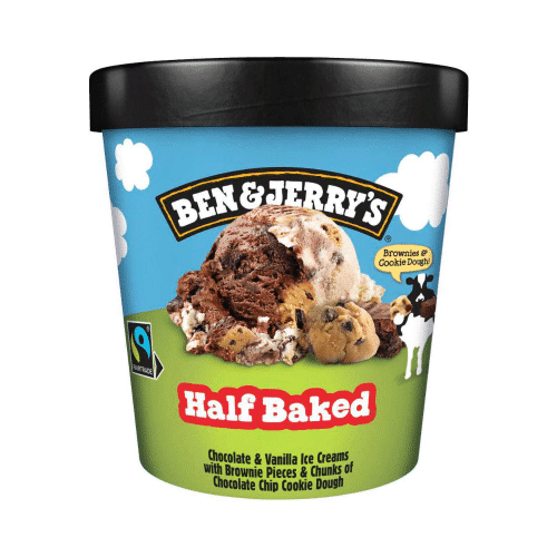 Ben & Jerrys Half Baked 465ml