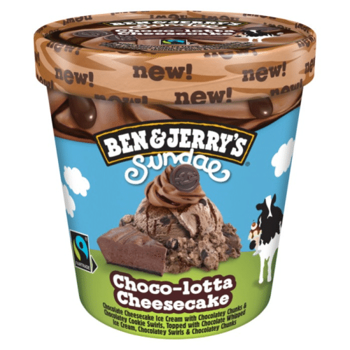 Ben & Jerry's Sundae choco-lotta cheesecake