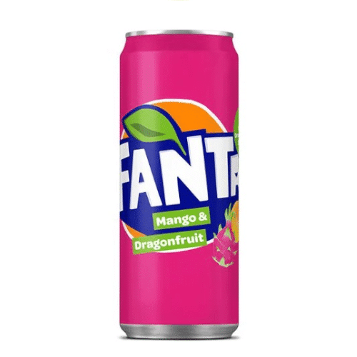 Fanta Mango Dragonfruit Dose 0,33l