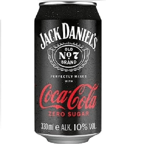 Jack Daniels Coca Cola Zero Sugar 0.33l