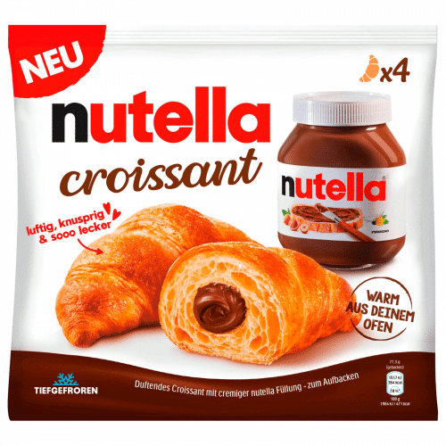 Nutella Croissant Tiefkühl (4 Stück)