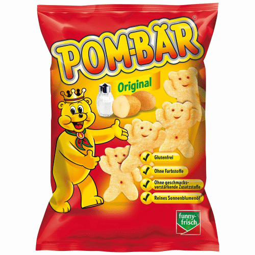 Pom Bär Original Chips Knabberartikel 75g