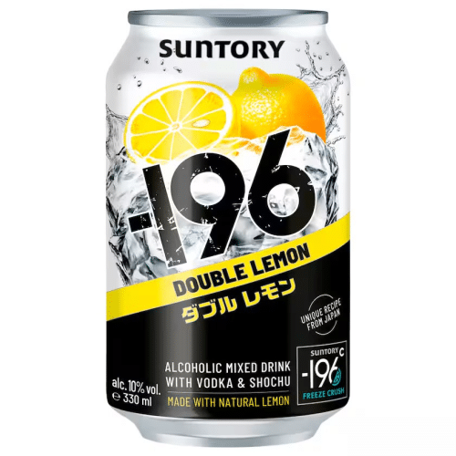 Suntory -196 Vodka Double Lemon 0,33l