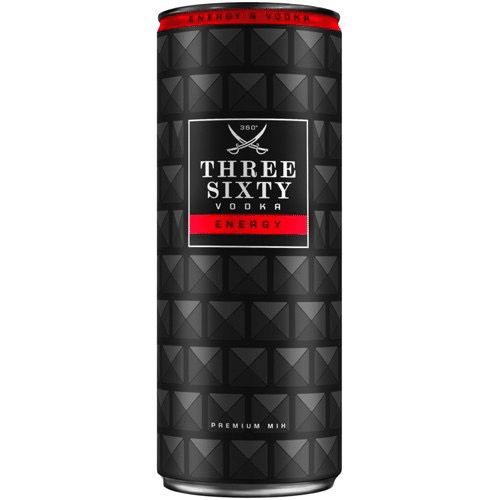 Three Sixty Vodka Energy 0.33l (EINWEG)