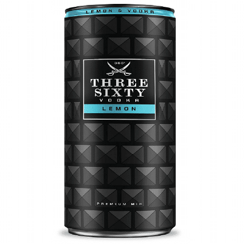 Three Sixty Vodka Lemon Dose 330ml