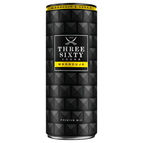 Three Sixty Vodka & Maracuja Premix 0.33l (Einweg)
