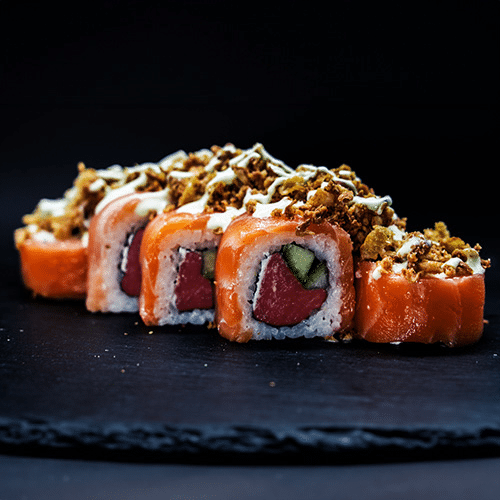 California Tuna Lachs Roll