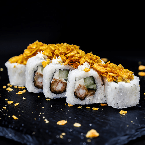 California Tempura Garnelen Gurken Roll