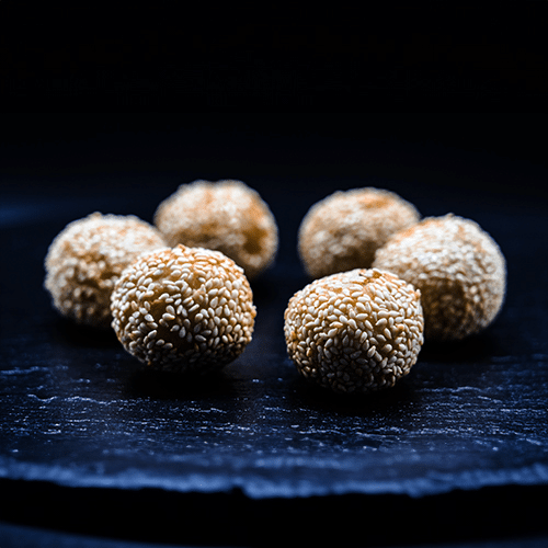 Sesambällchen (vegan, 5 Stück)