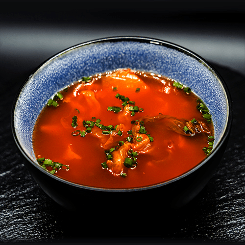 Kimchi Suppe (scharf)