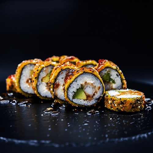 Crunchy Roll Tempura Garnelen