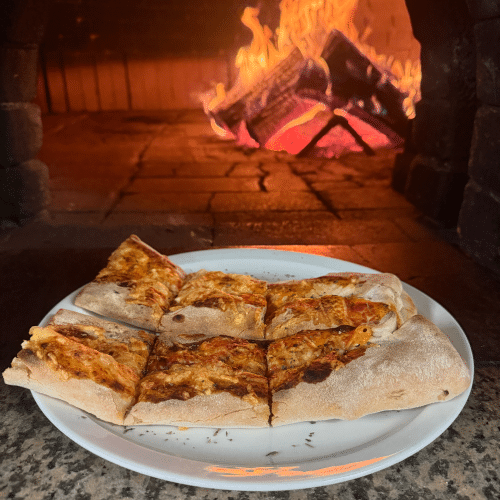 Pizzabrötchen mit einer Zutat nach Wahl