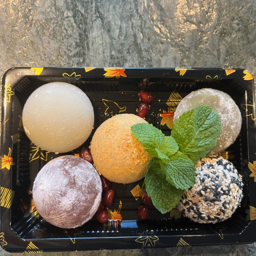 5 Verschiedene Japanische Mochi