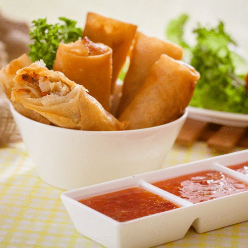 Mini Frühlingsrollen Vegan (8 Stück)