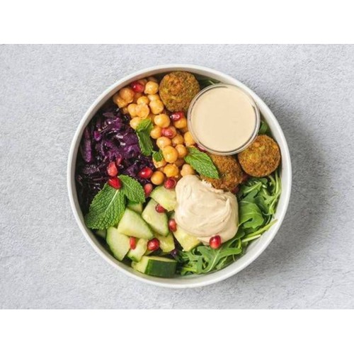 Falafel Hummus Bowl