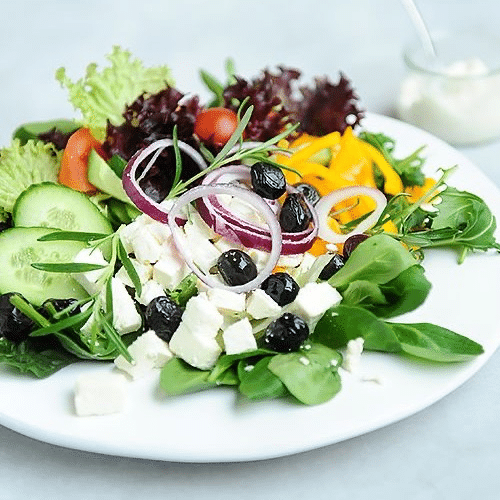 Salat Schafskäse