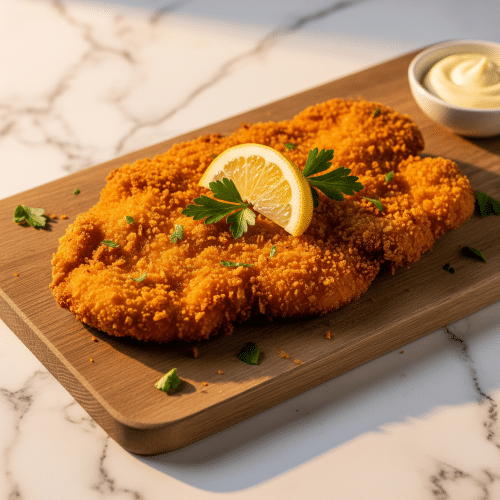 Knuspriges Hähnchenschnitzel