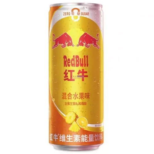 Red Bull Mixed Fruit Zero Sugar Energy Drink 0.325l (EINWEG)
