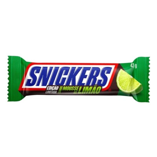 Chocolate Mousse De Limão Snickers Pacote 42g
