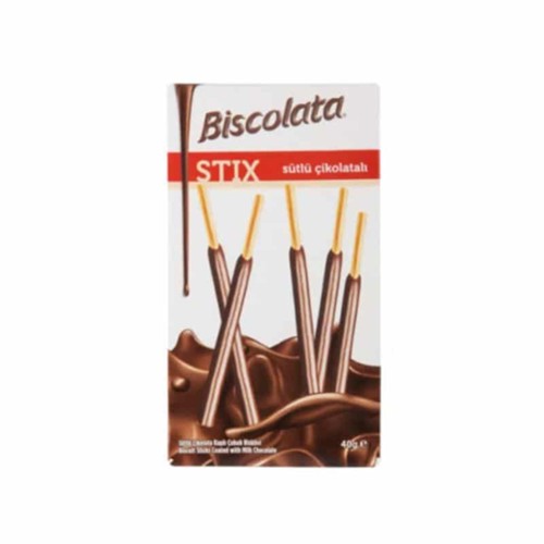 Biscolata Stix Schokoladenstäbchen 40g