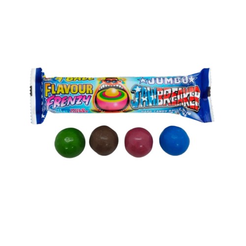 Zed Candy Jumbo Jawbreaker 4 Ball Flavour Frenzy 82g
