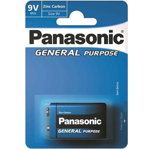 Panasonic Batterie General Purpose E-Block 9.0 V 50g