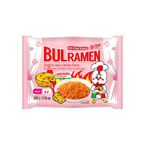 Stir-fried Ramen Bulramen Carbonara Hot Chicken 137.8g