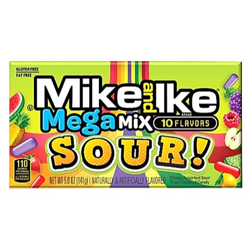 Mike and Ike Mega Mix Sour! 141g