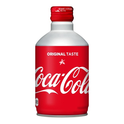 Coca Cola Japan Original Aluminium Bottle 0.3l